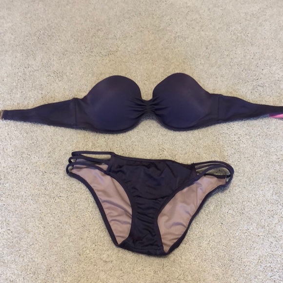 Victoria’s Secret Bathing Suit Set Purple (34C, S) - Picture 1 of 2